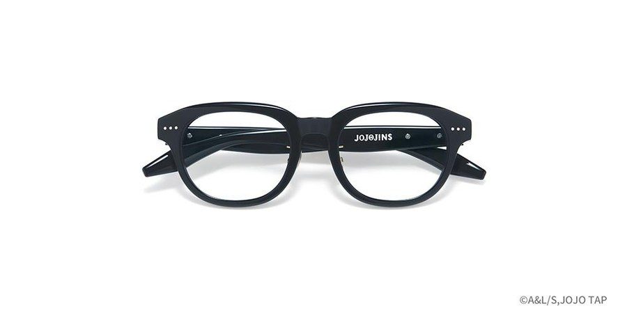 JINS×ジョジョ 空条承太郎モデルのメガネ正面