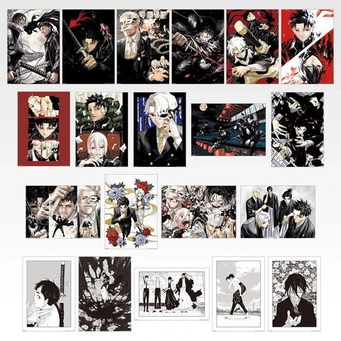 一番くじ カグラバチ F賞 クリアポスター 全20種