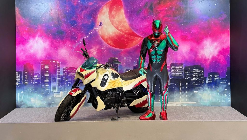 仮面ライダーゼッツの展示イメージ(参考画像)
