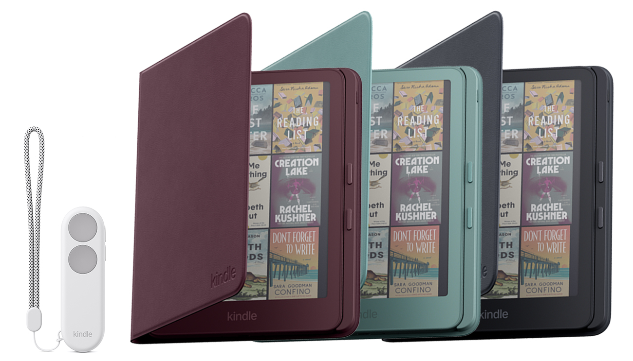 Kindle Click(ページめくりリモコン)と新型Kindle用カバーなどのアクセサリ