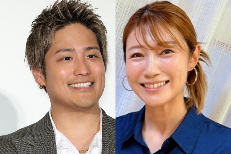 桐山照史さんと狩野舞子さん ツーショット合成画像