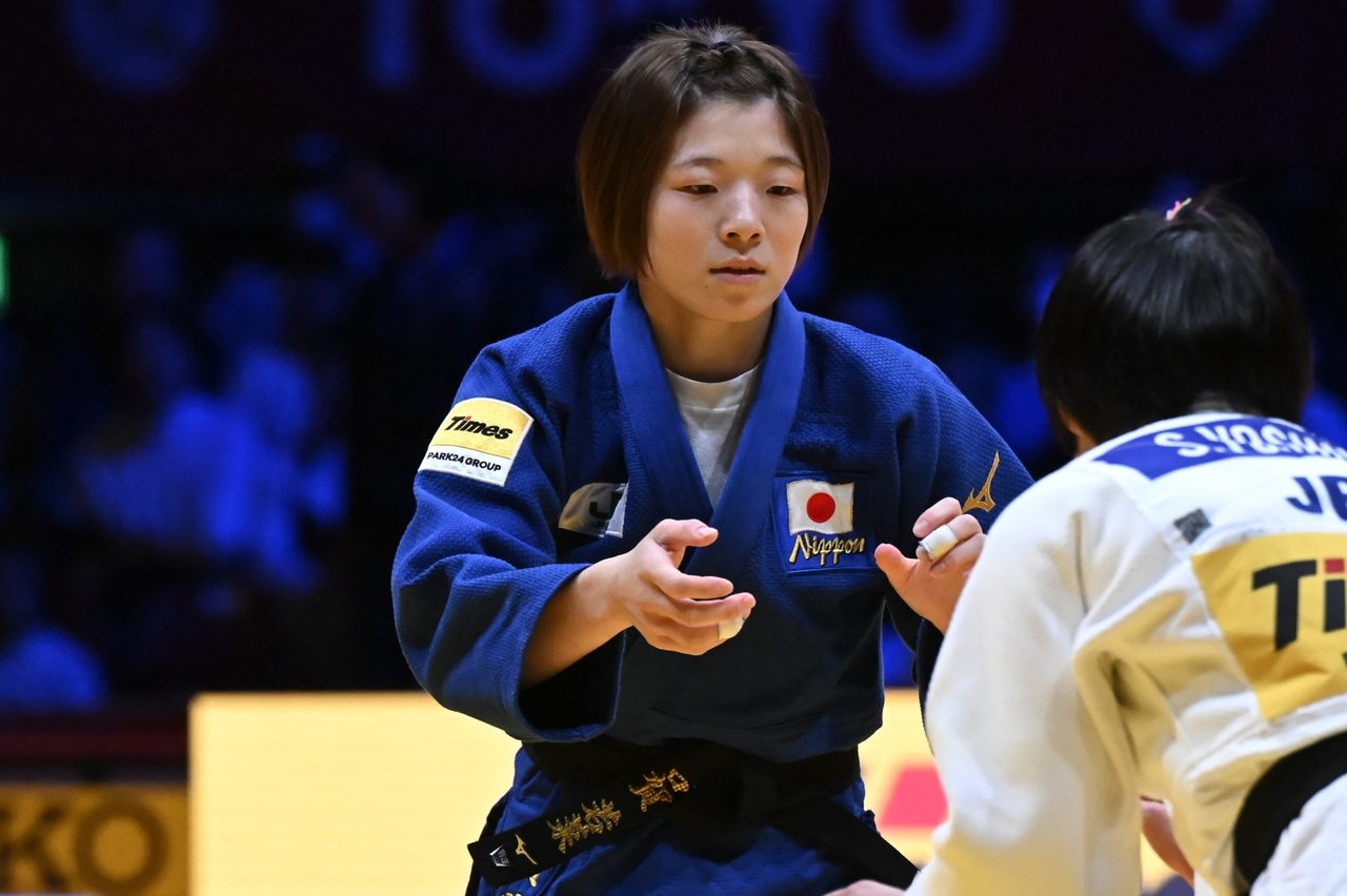 柔道女子48kg級 古賀若菜選手の試合写真