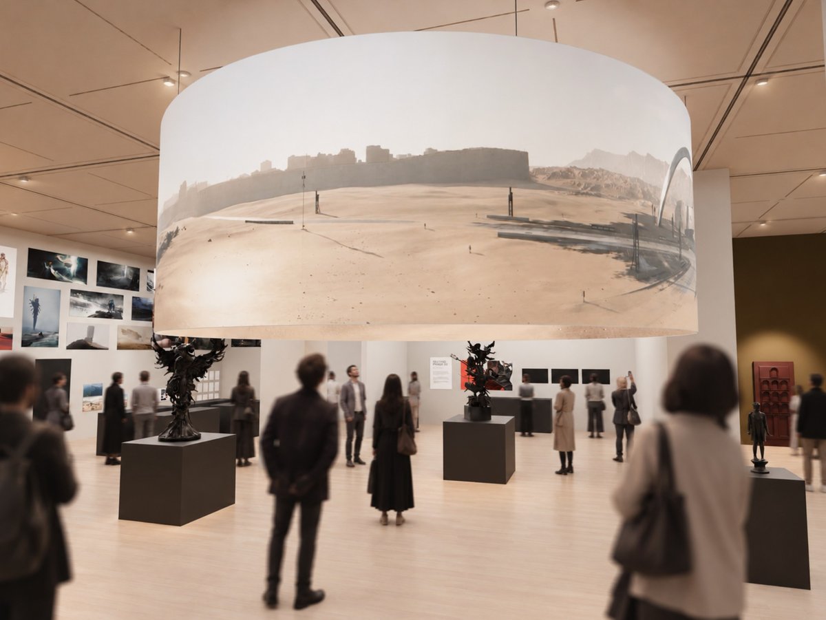 コジマプロダクション10周年展 BEYOND THE STRAND 会場の展示風景