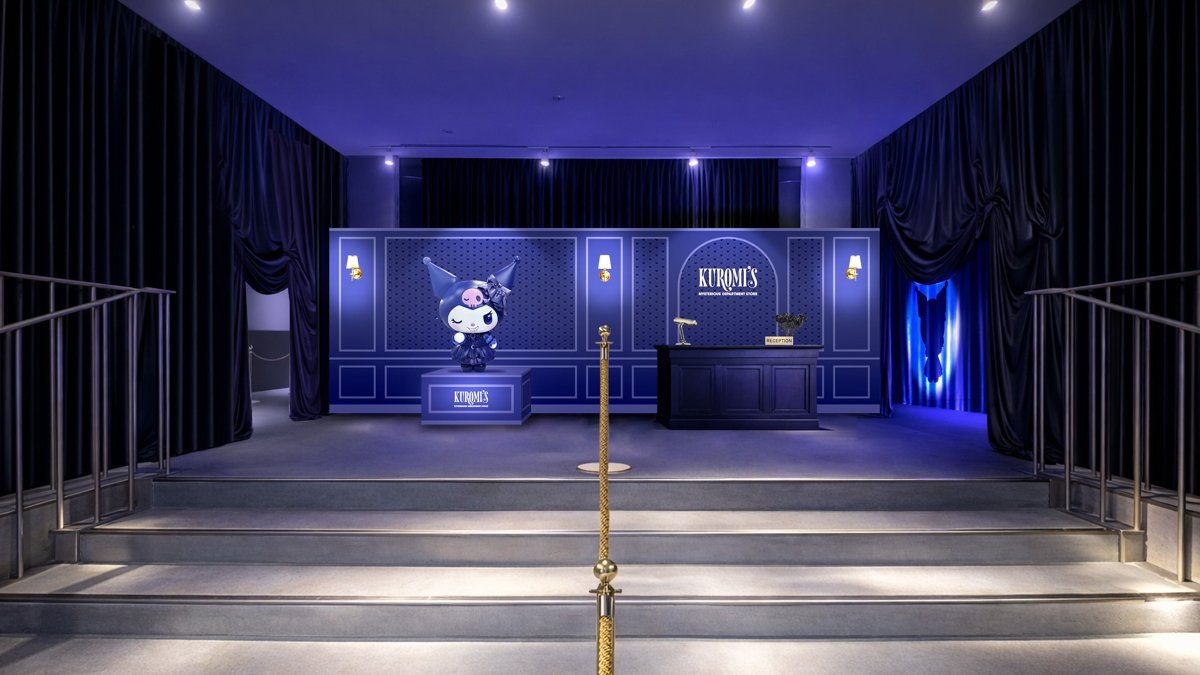 KUROMI'S MYSTERIOUS DEPARTMENT STORE 館内のエントランスホール