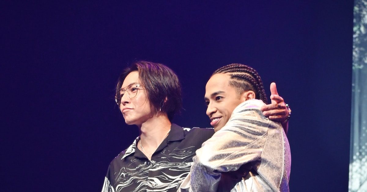 屋良朝幸と草間リチャード敬太 THE RE:BORN CHASING DISCOTHEQUE LIVE ゲネプロ