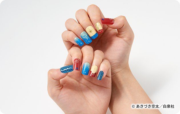 LaLa50周年ローソン限定ネイルチップのイメージ
