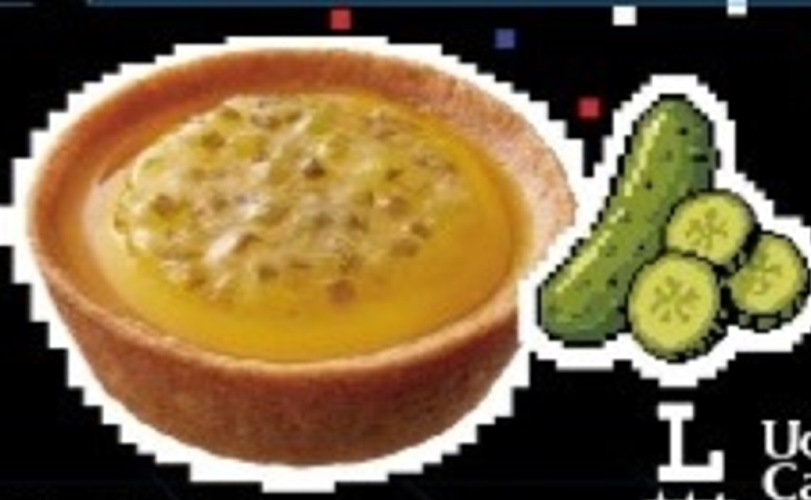 ローソン レモンタルト ピクルス風味 クローズアップ