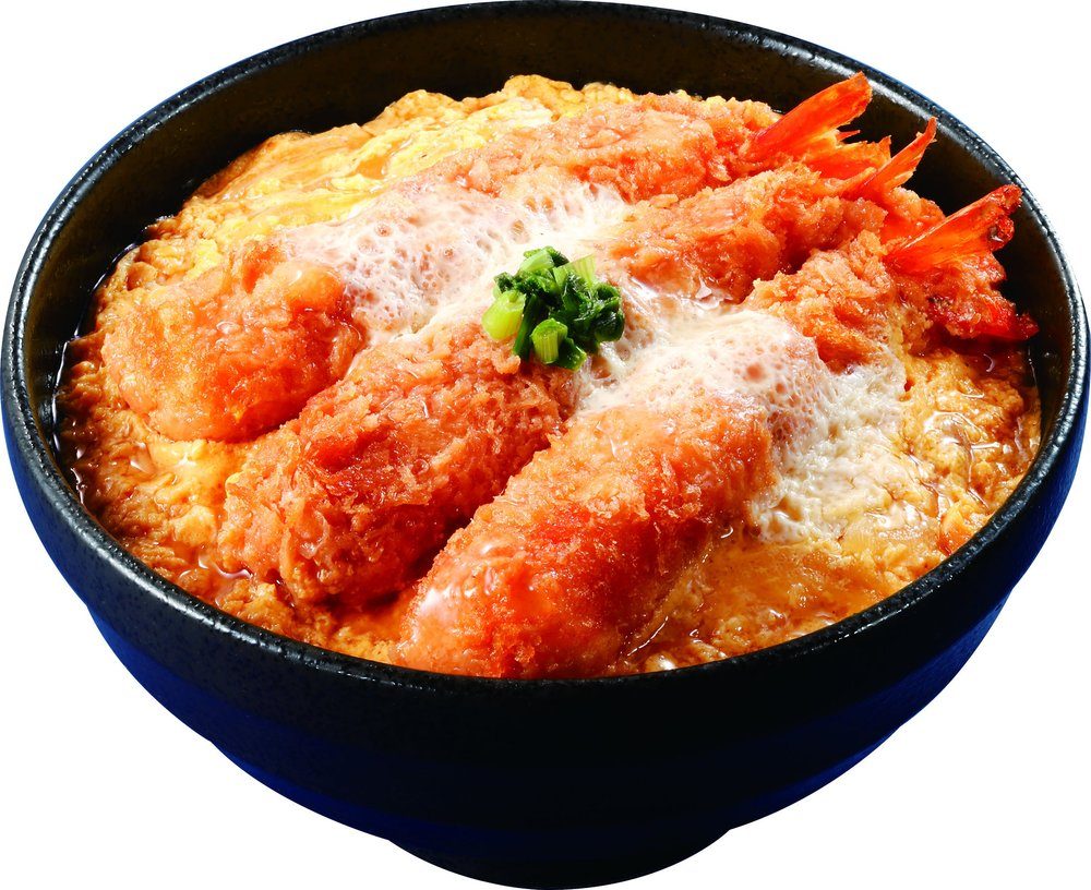 ローソン きまぐれクック監修 エビフライ卵とじ丼