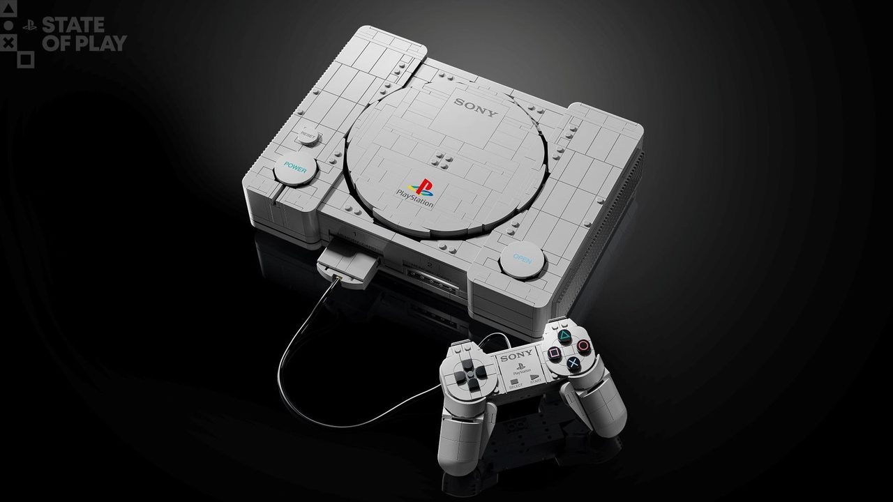 レゴ PlayStation 初代PlayStation本体の公式ビジュアル