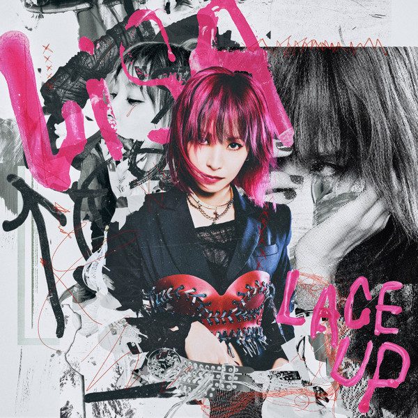 LiSA 7thアルバム LACE UP のジャケット