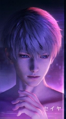 恋と深空×ブレードランナー2049 コラボのキービジュアルに登場するセイヤ