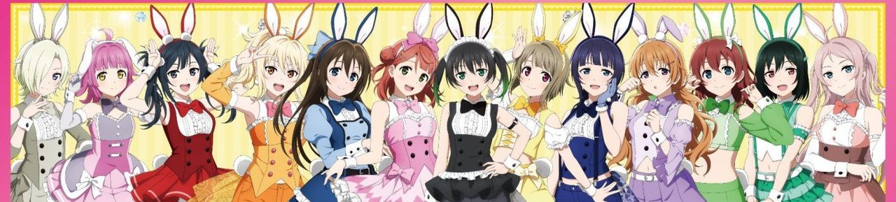 ラブライブ！シリーズ THEキャラCAFE 描き下ろしビジュアル 3段目