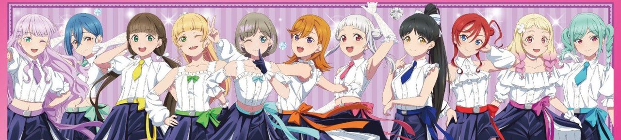ラブライブ！シリーズ THEキャラCAFE 描き下ろしビジュアル 4段目