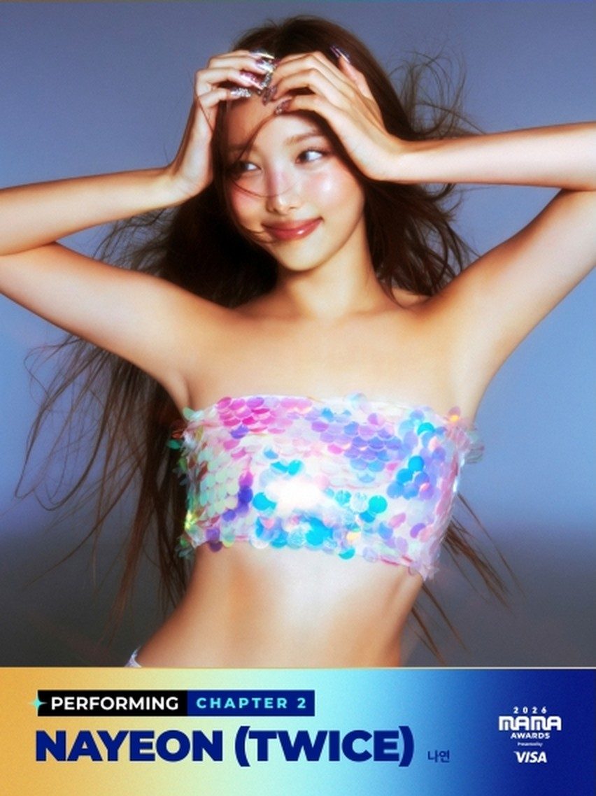 2026 MAMA AWARDS出演発表のNAYEON(TWICE)のビジュアル