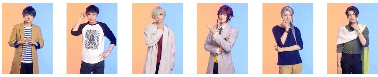 MANKAI STAGE A3! 2027年公演 冬組キャラクターのビジュアル