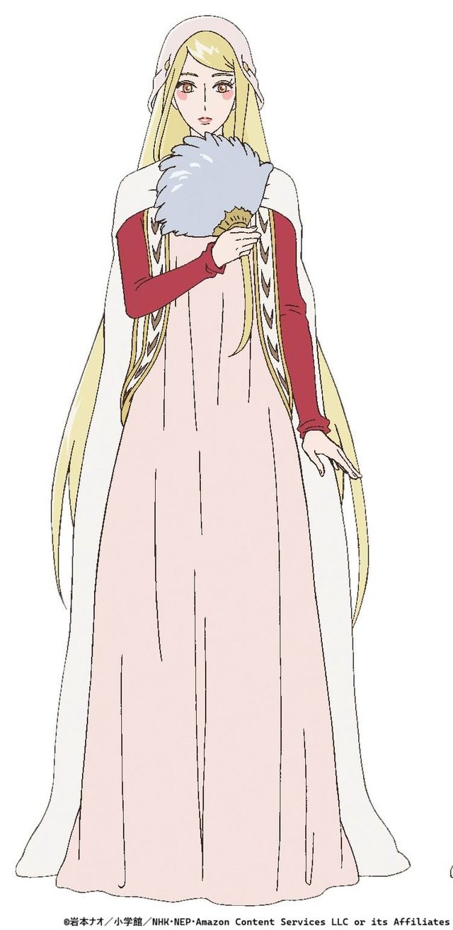 マロニエ王国の七人の騎士 ブリュンヒルデ姫役 藤原夏海 キャラクターデザイン