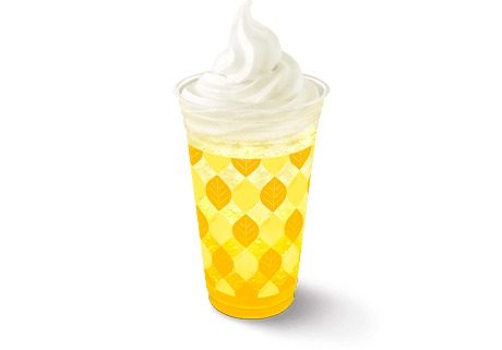 マックフロート 丸搾りレモネード ソフトクリーム入り