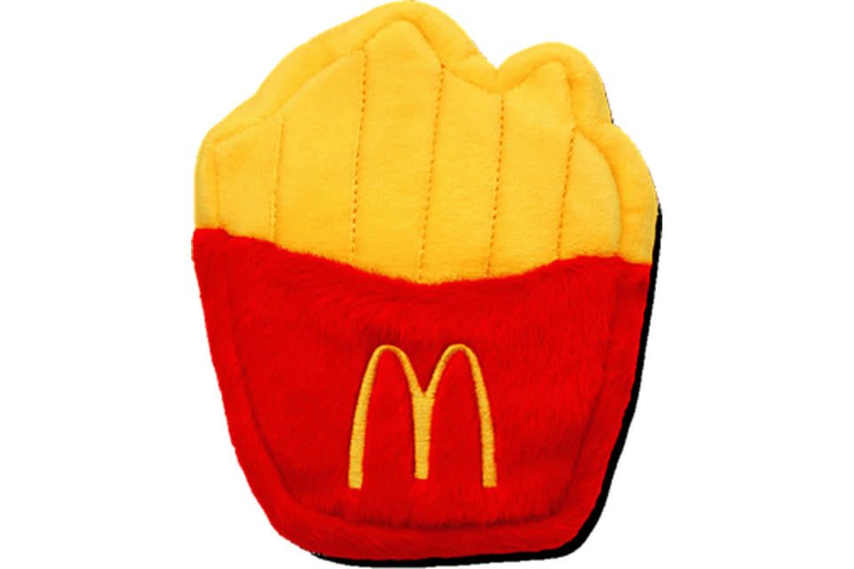 マクドナルド Myマクドナルド リワード ふわふわポーチ ポテト 表面