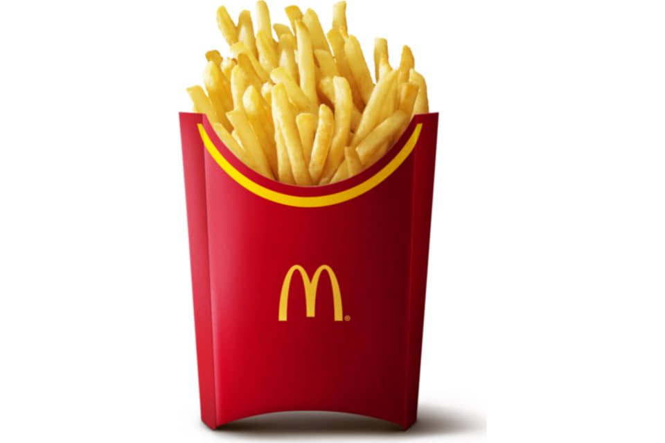 マックフライポテト Lサイズ 通常400円から250円