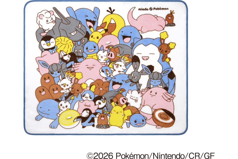 ミスド ポケモン ブランケット ブルー