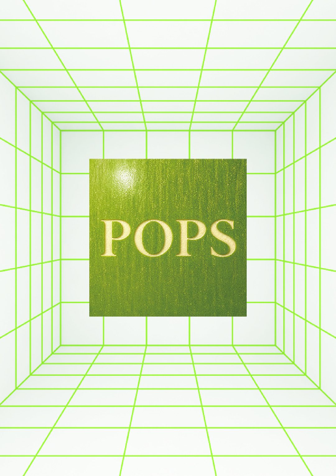 Mrs. GREEN APPLE「POPS」のジャケットをモチーフにした立体的なデザイン