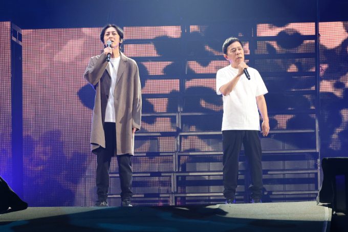 矢部浩之さんの「スタンドバイミー」に岡村隆史さんが加わるデュエット