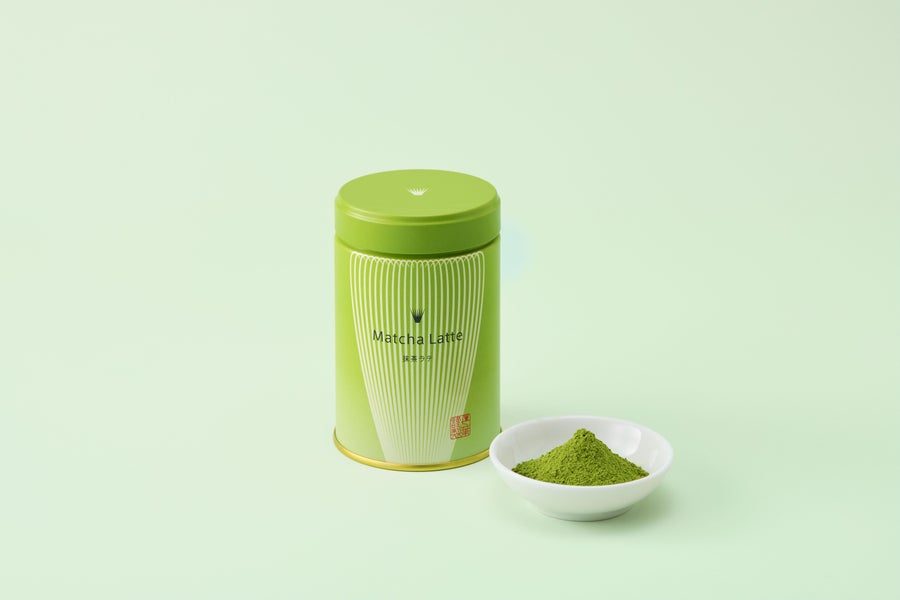 nana's green tea 福袋2027に入る抹茶ラテ缶と抹茶パウダー