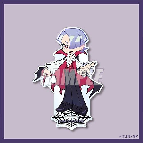 ハロウィン仮装の描き下ろしアクリルスタンドフィギュア