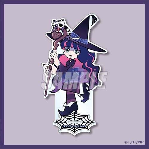 ハロウィン衣装のアクリルスタンドフィギュア
