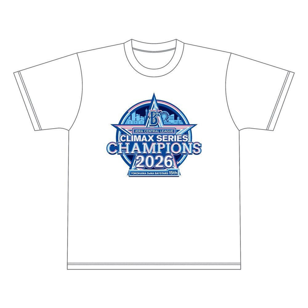 DeNA 2026 CS優勝記念Tシャツ(ホワイト)