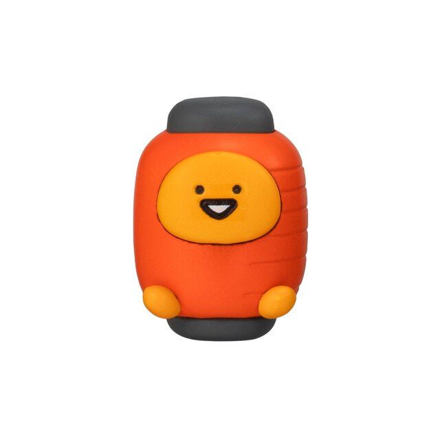 お文具といっしょ 赤ちょうちんゼリーさんのマスコットフィギュア 赤ちょうちんの姿