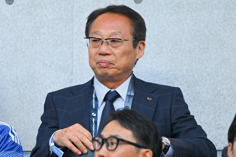 JFA副会長を辞任した岡田武史氏の写真