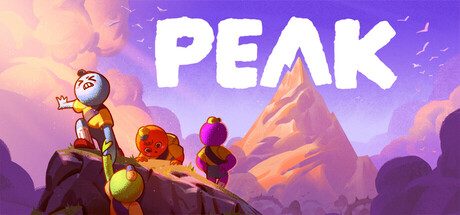 PEAKのSteamストア用キービジュアル 協力登山ゲーム