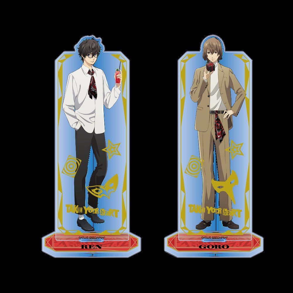 雨宮蓮と明智吾郎のアクリルスタンド