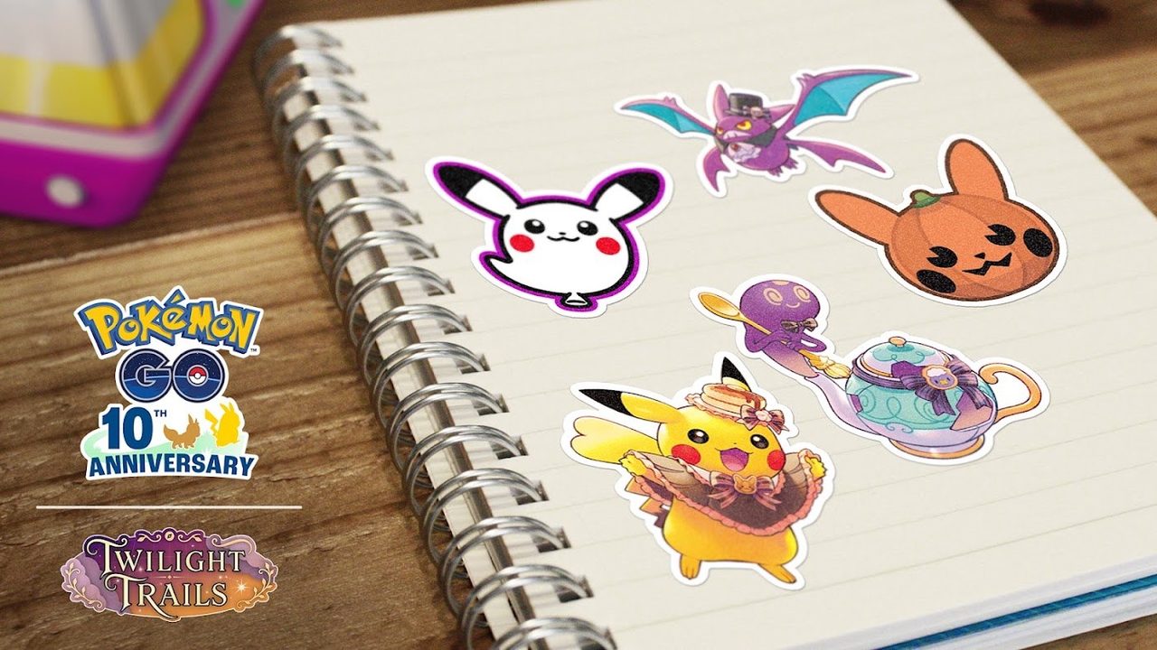 ポケモンGOハロウィン2026のイベントテーマステッカー