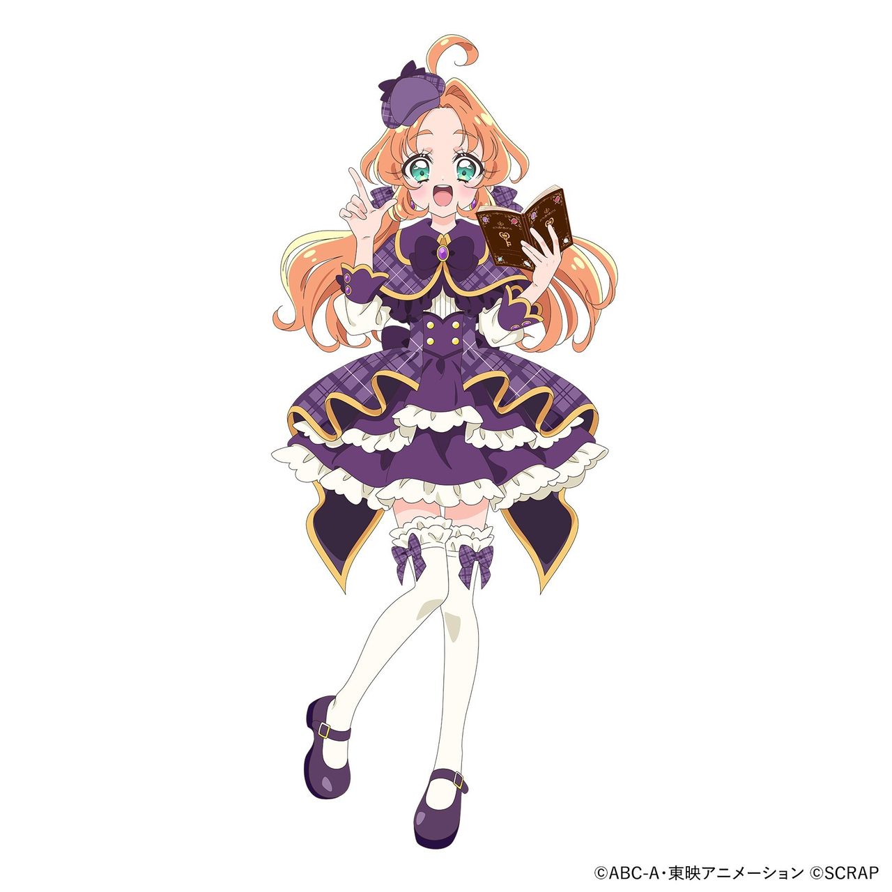名探偵プリキュア探偵衣装の描き下ろしキャラクタービジュアル1