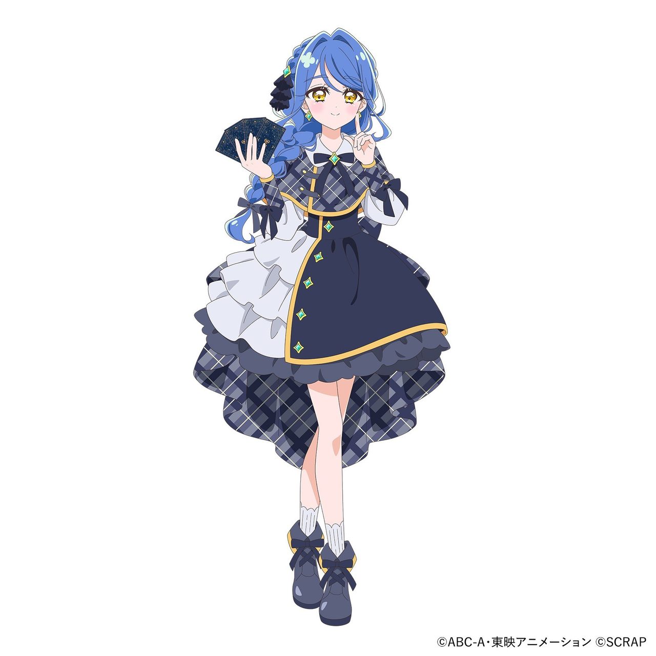 名探偵プリキュア探偵衣装の描き下ろしキャラクタービジュアル3