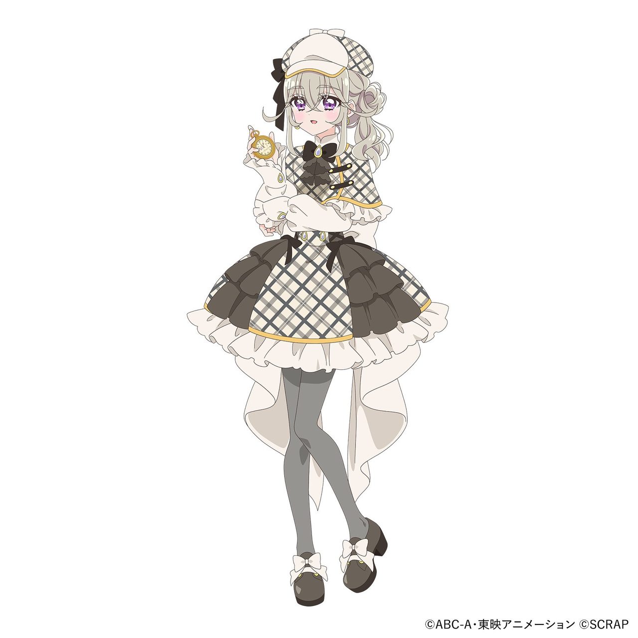 名探偵プリキュア探偵衣装の描き下ろしキャラクタービジュアル4