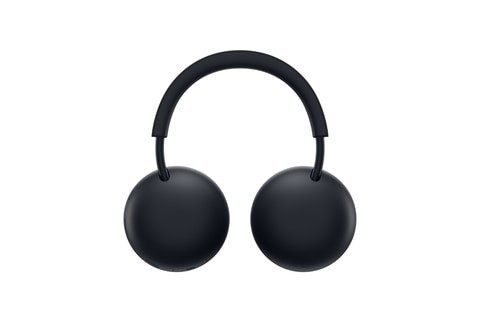 PlayStation PULSE ワイヤレスヘッドセット ミッドナイト ブラック イヤーカップをフラットにした状態