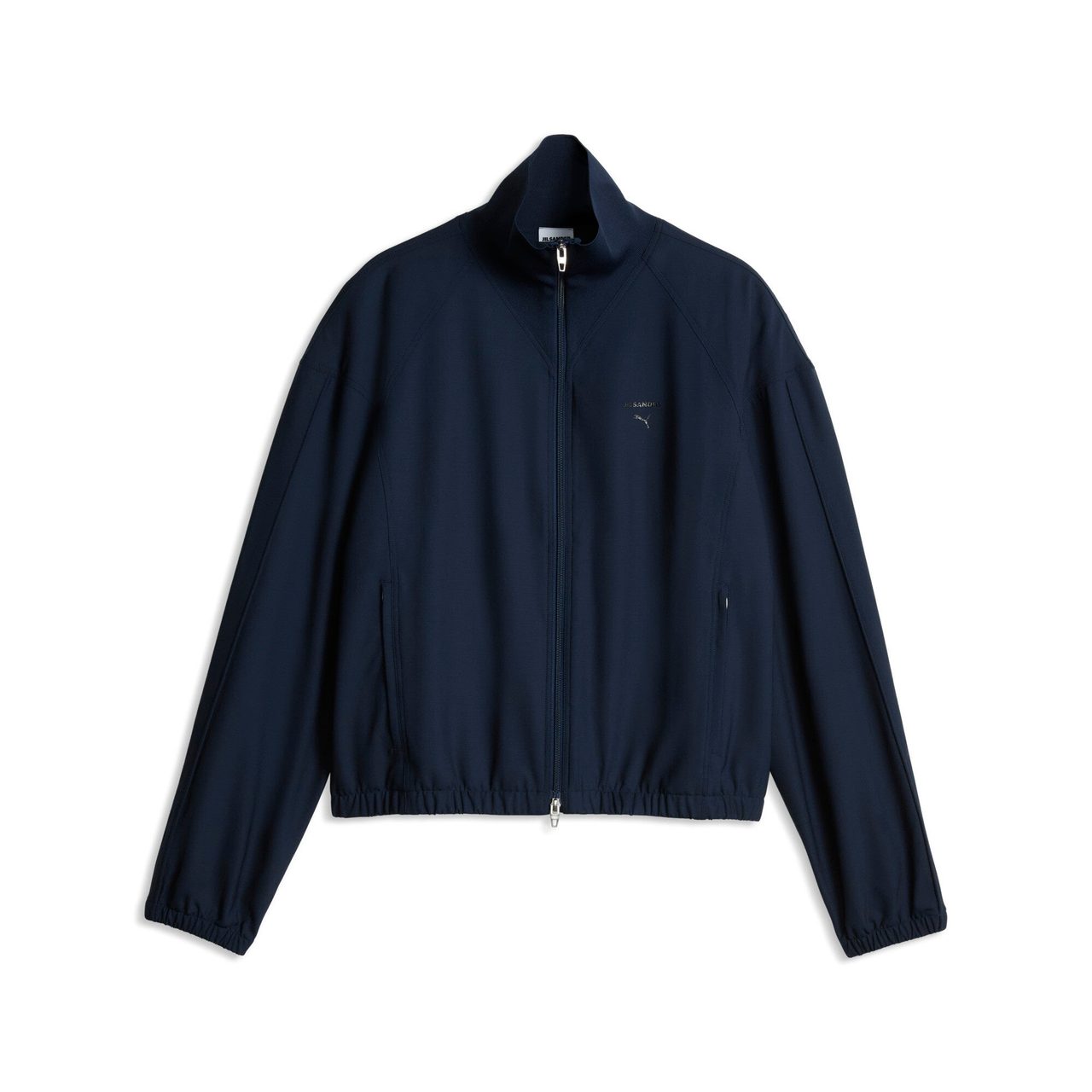 PUMA × JIL SANDER T7トラックジャケット クラブネイビーの正面