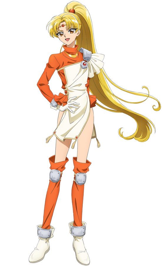 魔法騎士レイアース 新作アニメのプレセアのキャラクタービジュアル