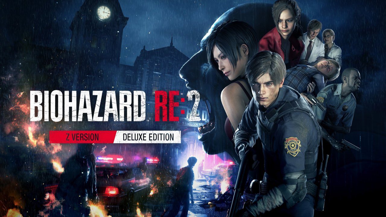 バイオハザード RE:2 Z Version デラックスエディション Switch 2版のキーアート