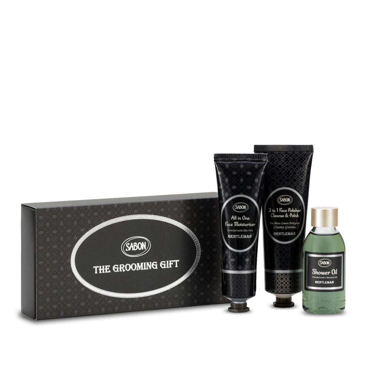 SABON グルーミングギフト ジェントルマン フェイスモイスチャライザーとシャワーオイル