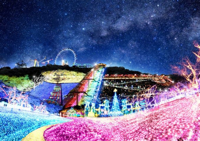 さがみ湖イルミリオンの夜景イメージ 関東最大級600万球のイルミネーション