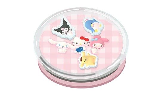 Amazonの店舗別特典 サンリオキャラクターのシャカシャカコンパクトミラー