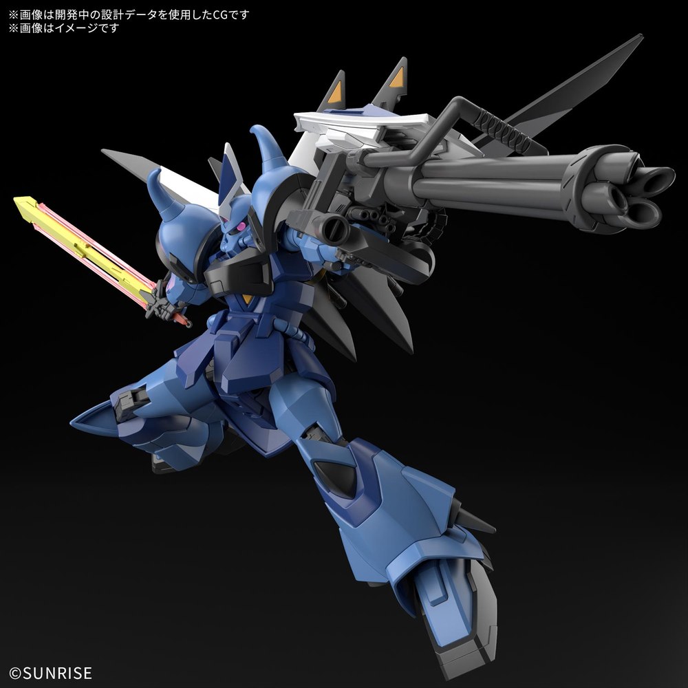 HG 1/144 グフイグナイテッドカスタムのCG画像