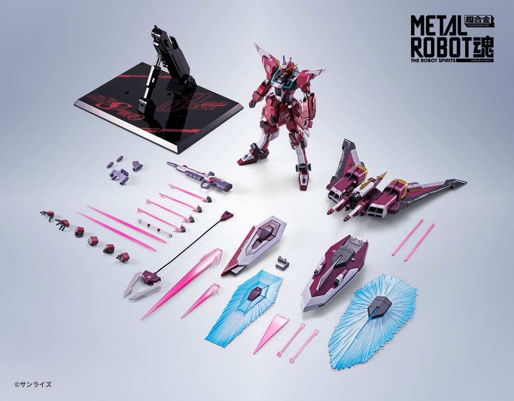 METAL ROBOT魂 インフィニットジャスティスのセット内容