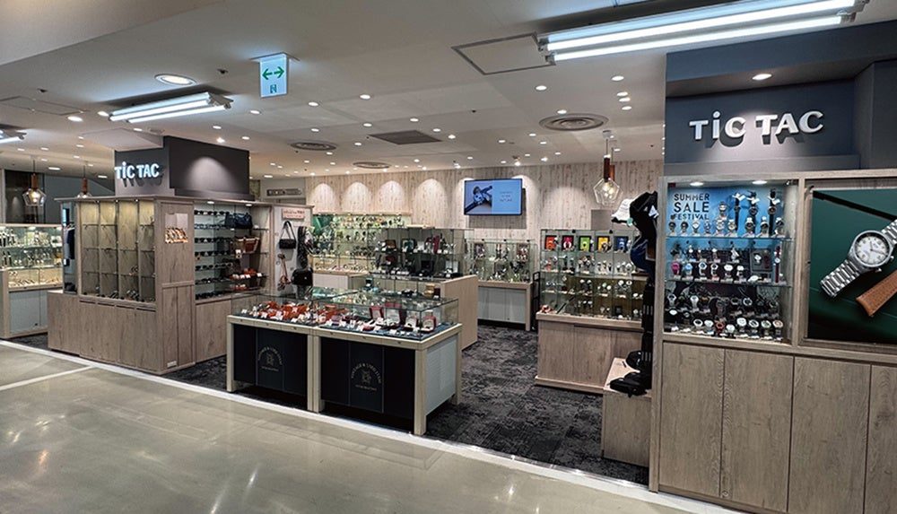 TiCTAC店舗の店内