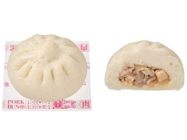 セブン-イレブン ほかほかごろっと肉まん 外観と断面