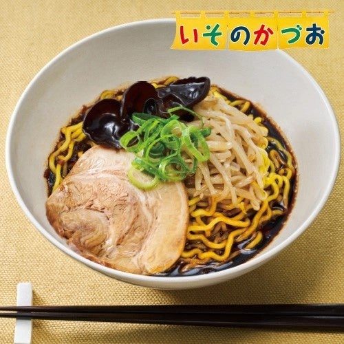セブンイレブン 北海道フェア第2弾 いそのかづお監修 札幌ブラック醤油ラーメン